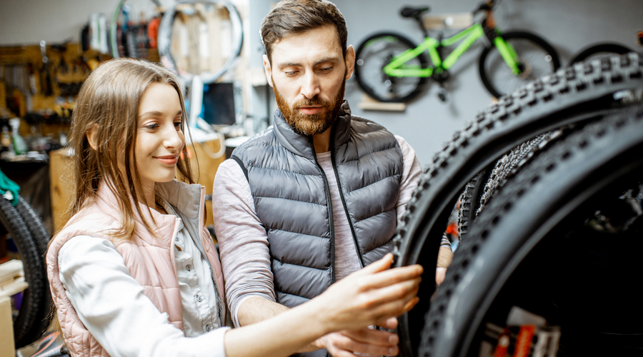 自転車のタイヤ